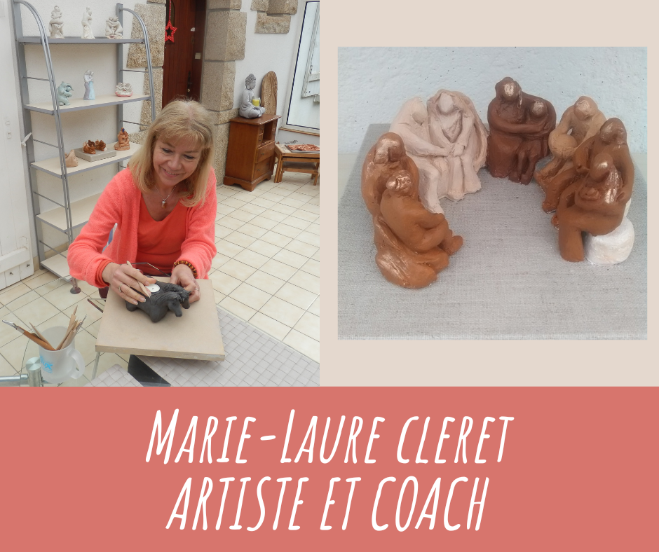 Marie-Laure CLERET, passionnée, créative et bienveillante