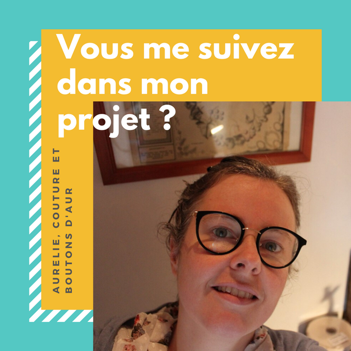 crealOuest soutient le projet d'Aurélie, Couture et Boutons d'Aur