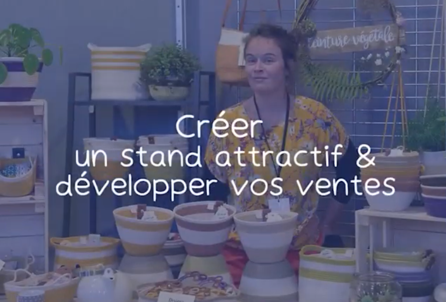 FORMATION : CREER UN STAND ATTRACTIF et DEVELOPPER VOS VENTES