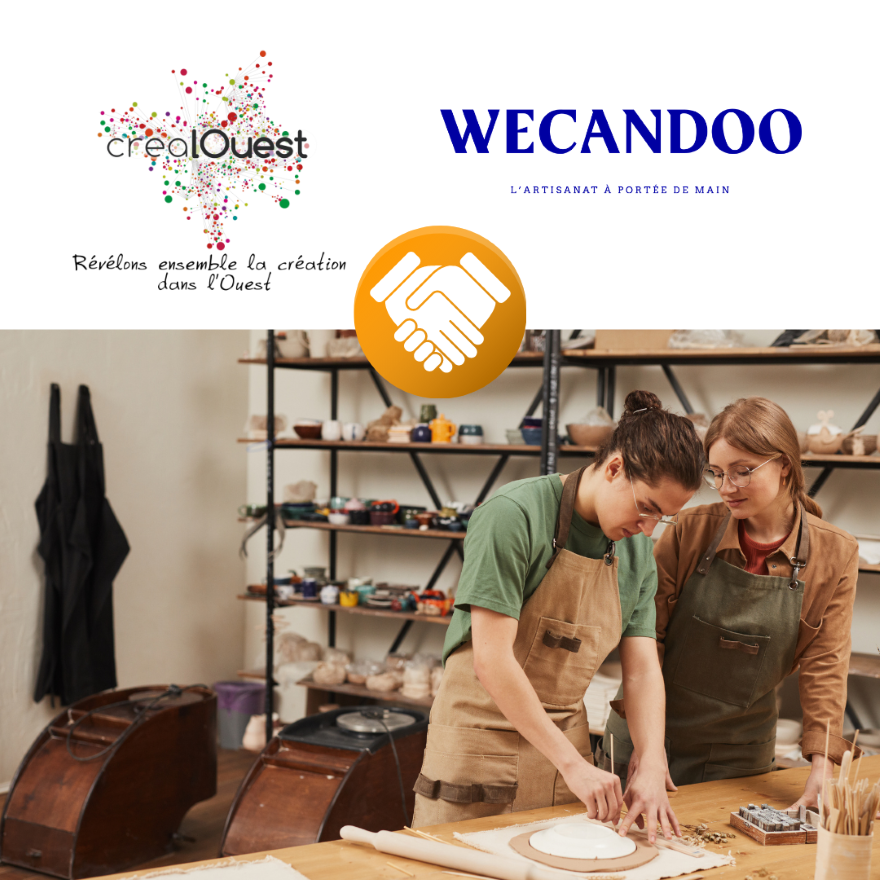 Partenariat crealOuest & Wecandoo