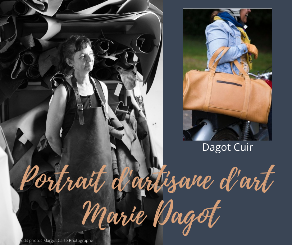 A la rencontre de Marie Dagot - Dagot Cuir, artisane d'art maroquinière