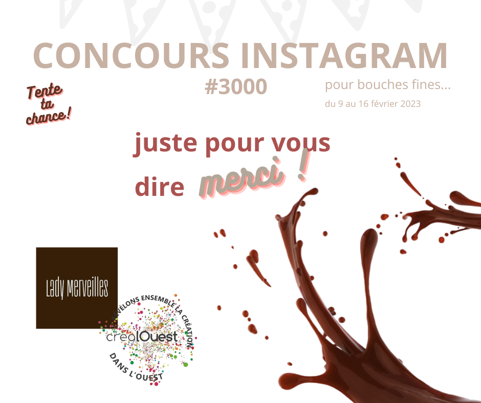Un concours Instagram exceptionnel pour remercier notre belle communauté !