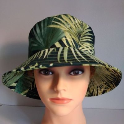 chapeau feuillage anti uv