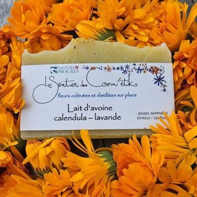 savon avoine calendula